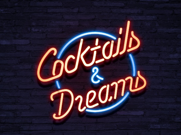 neon Cocktails Dreams